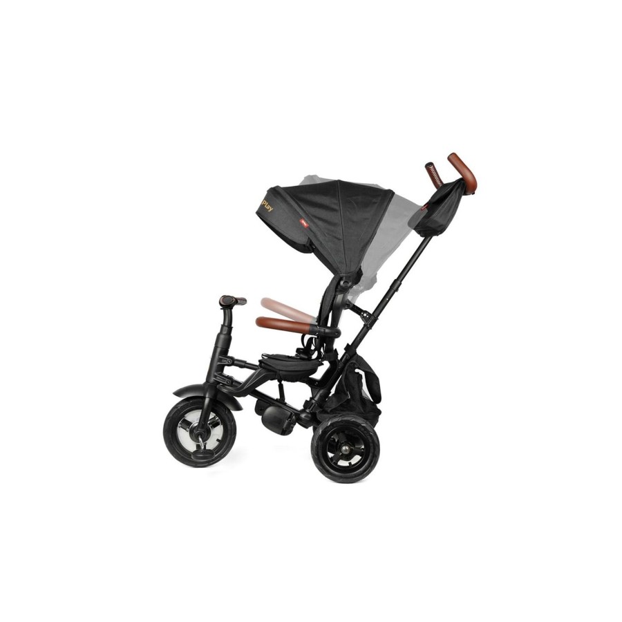Αναδιπλούμενο Τρίκυκλο Ποδήλατο 6-σε-1 QPlay Rito Deluxe Air Gel Olive Green