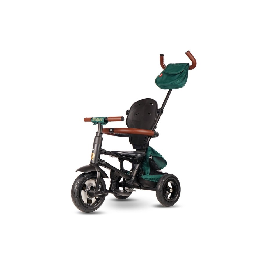 Αναδιπλούμενο Τρίκυκλο Ποδήλατο 6-σε-1 QPlay Rito Deluxe Air Gel Olive Green