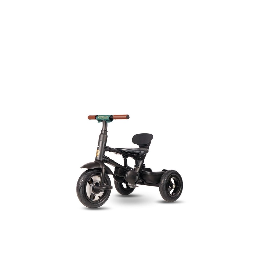 Αναδιπλούμενο Τρίκυκλο Ποδήλατο 6-σε-1 QPlay Rito Deluxe Air Gel Olive Green