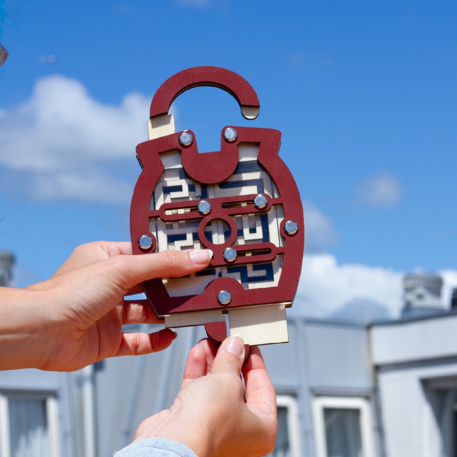 Ξύλινο Παιχνίδι Σπαζοκεφαλιά JC's Lock Recent Toys
