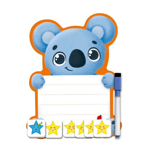 Roter Kafer Μαγνητικός Πίνακας Rainbow με Μαρκαδόρο Koala