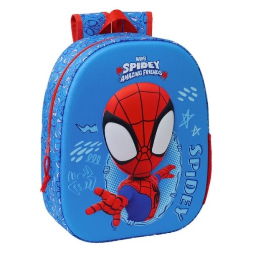 Safta Tσάντα Πλάτης Παιδικού Σταθμού 3D Spidey