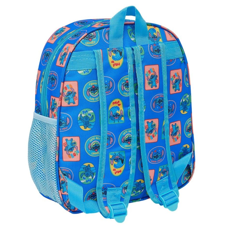 Safta Τσάντα Παιδική Τσάντα Πλάτης Σχολική 3D Stitch 8.64L