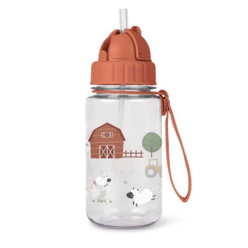 Saro Παιδικό Παγούρι Funny Farm 400ml