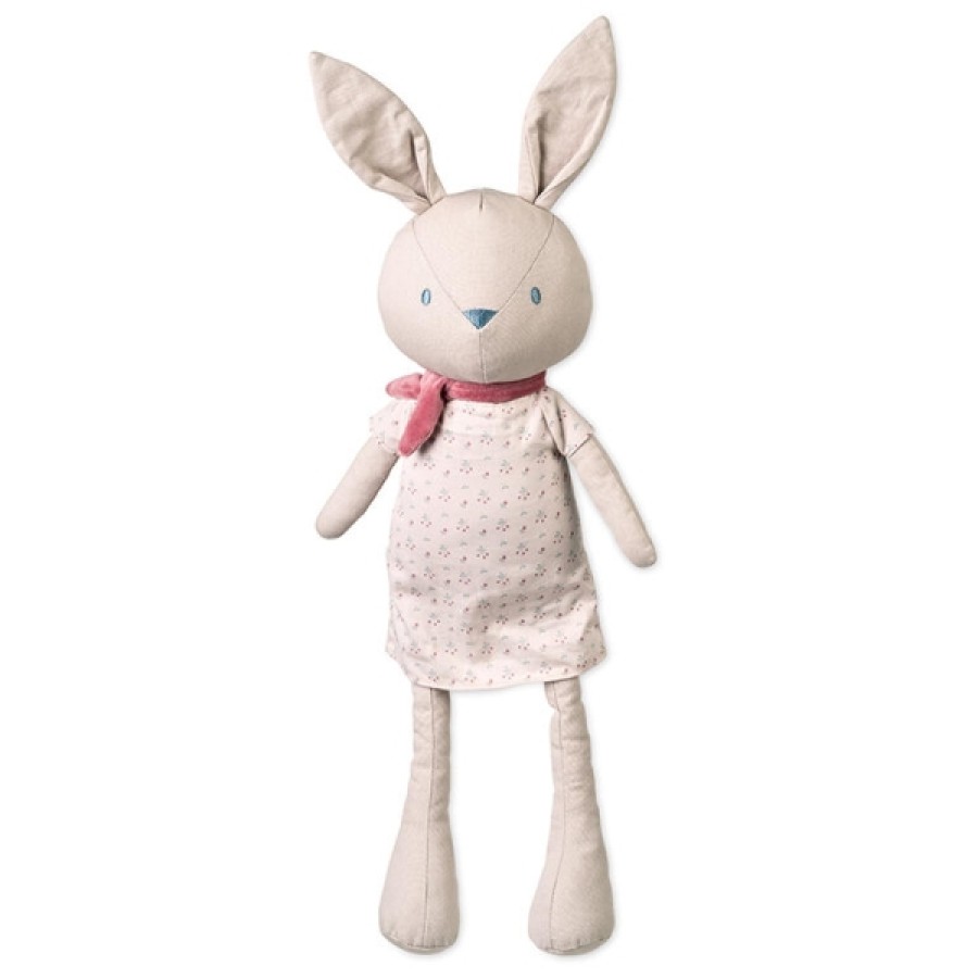 Υφασμάτινη Κούκλα Λαγουδάκι Saro Lilly the Bunny Blossom XL 62εκ.