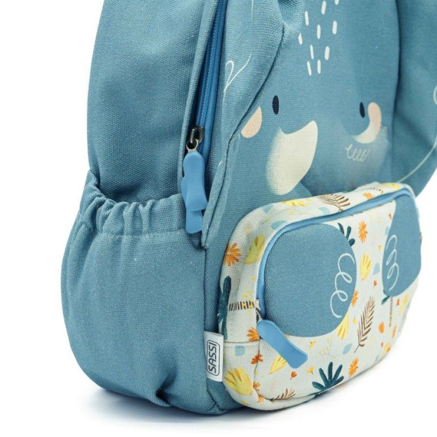 Sassi Παιδική Τσάντα Πλάτης Backpack Junior A4 Chewy The Elephant
