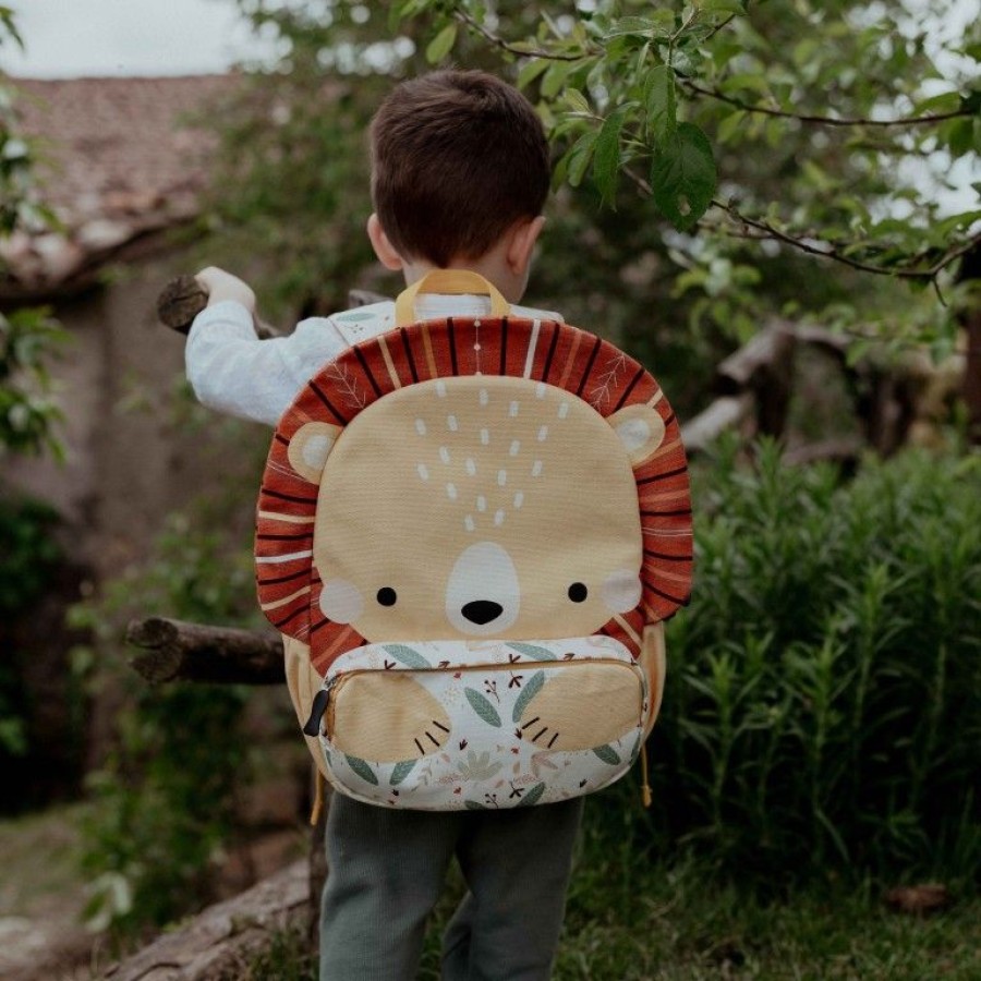 Sassi Παιδική Τσάντα Πλάτης Backpack Junior A4 Chompy the Lion