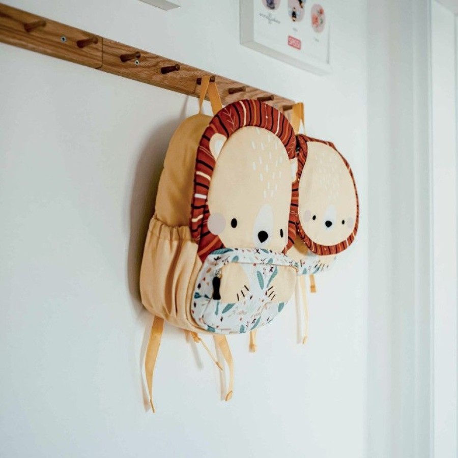 Sassi Παιδική Τσάντα Πλάτης Backpack Junior A4 Chompy the Lion