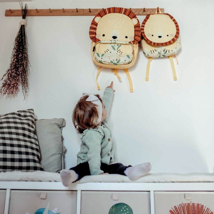 Sassi Παιδική Τσάντα Πλάτης Backpack Junior A4 Chompy the Lion