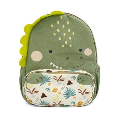 Sassi Παιδική Τσάντα Πλάτης Backpack Junior A4 Cracky the Dinosaur