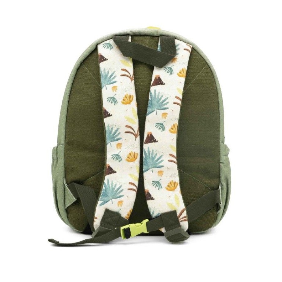 Sassi Παιδική Τσάντα Πλάτης Backpack Junior A4 Cracky the Dinosaur