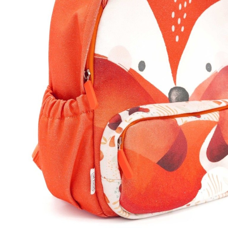 Sassi Παιδική Τσάντα Πλάτης Backpack Junior A4 Crunchy the Fox