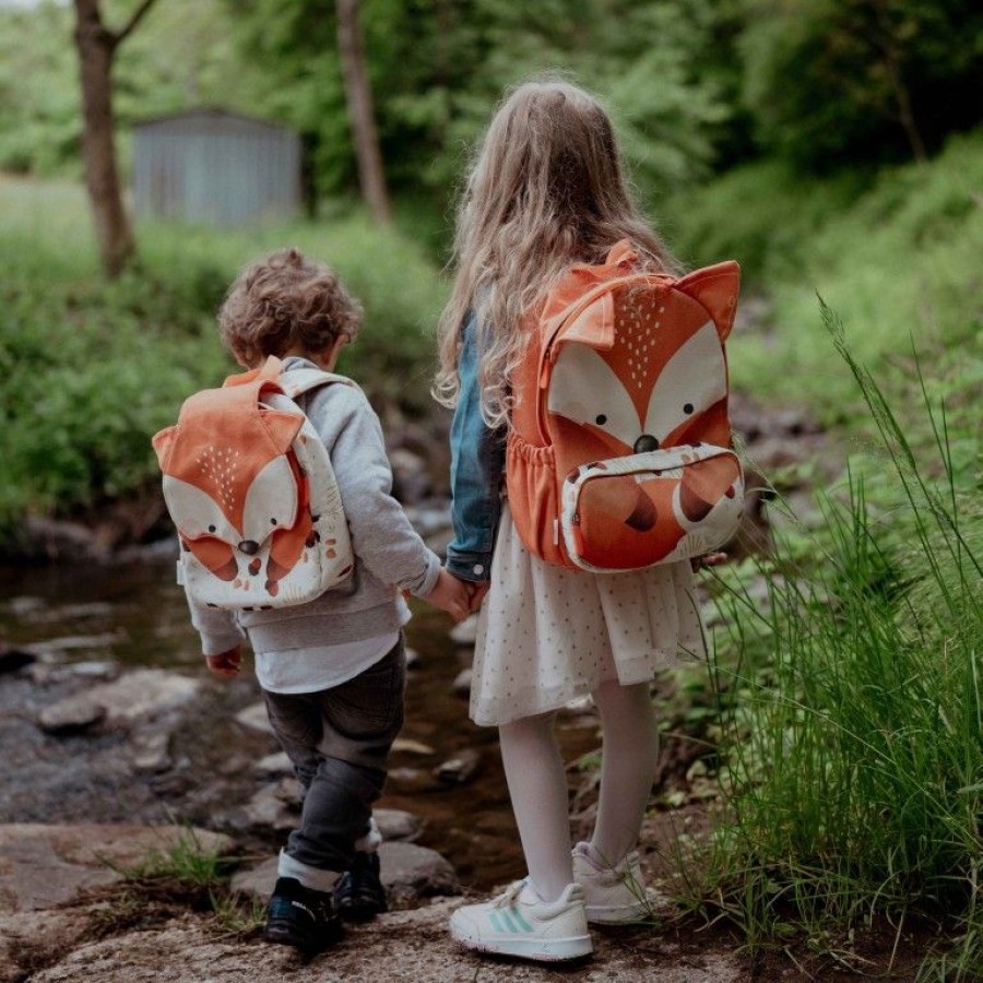 Sassi Παιδική Τσάντα Πλάτης Backpack Junior A4 Crunchy the Fox