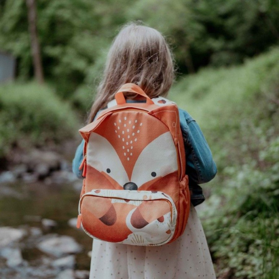 Sassi Παιδική Τσάντα Πλάτης Backpack Junior A4 Crunchy the Fox