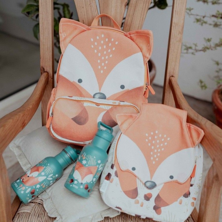 Sassi Παιδική Τσάντα Πλάτης Backpack Junior A4 Crunchy the Fox