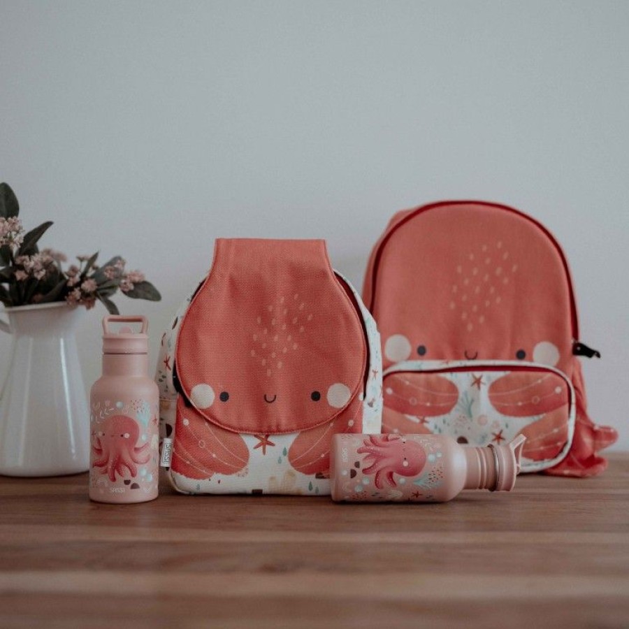 Sassi Παιδική Τσάντα Πλάτης Backpack Junior A4 Slurpy the Octopus