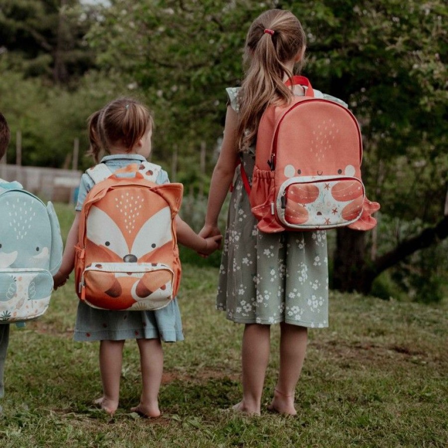 Sassi Παιδική Τσάντα Πλάτης Backpack Junior A4 Slurpy the Octopus