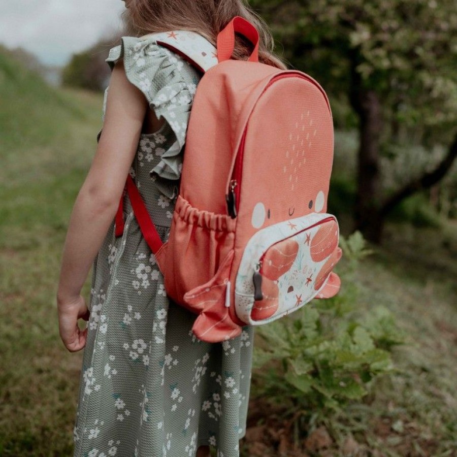 Sassi Παιδική Τσάντα Πλάτης Backpack Junior A4 Slurpy the Octopus