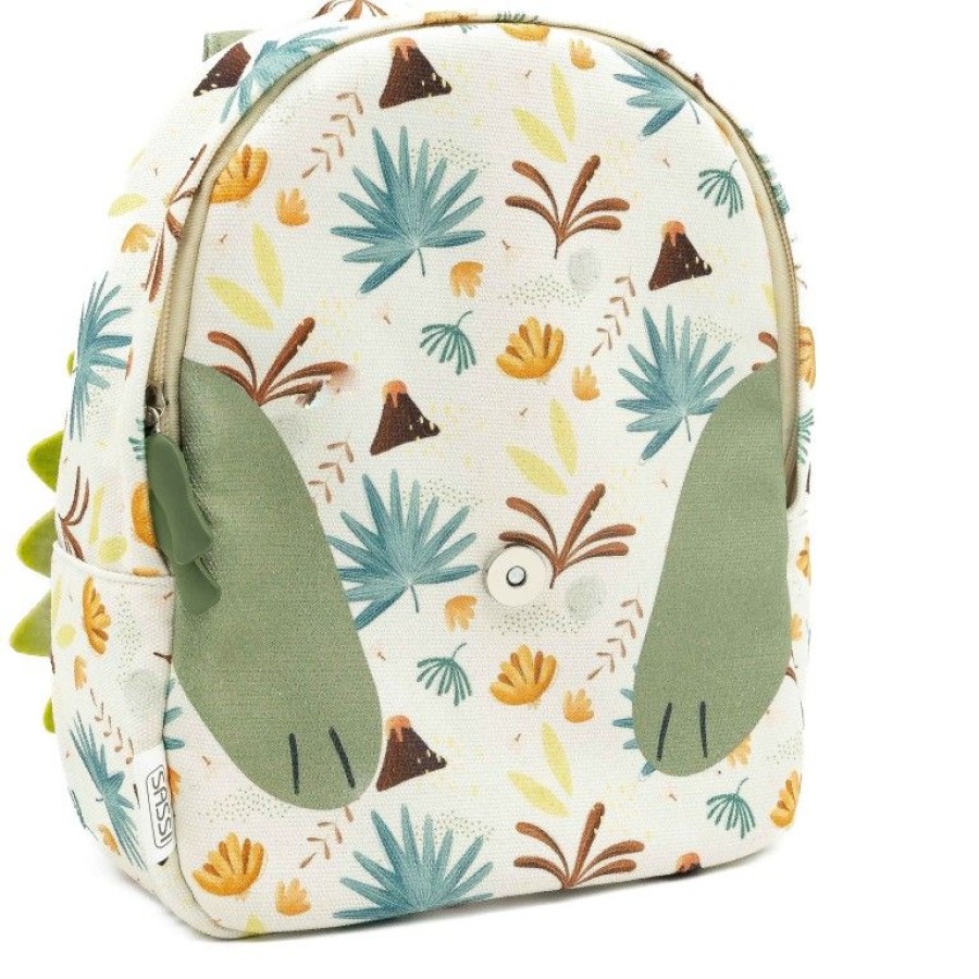 Sassi Παιδική Τσάντα Πλάτης Backpack Mini A5 Cracky The Dinosaur