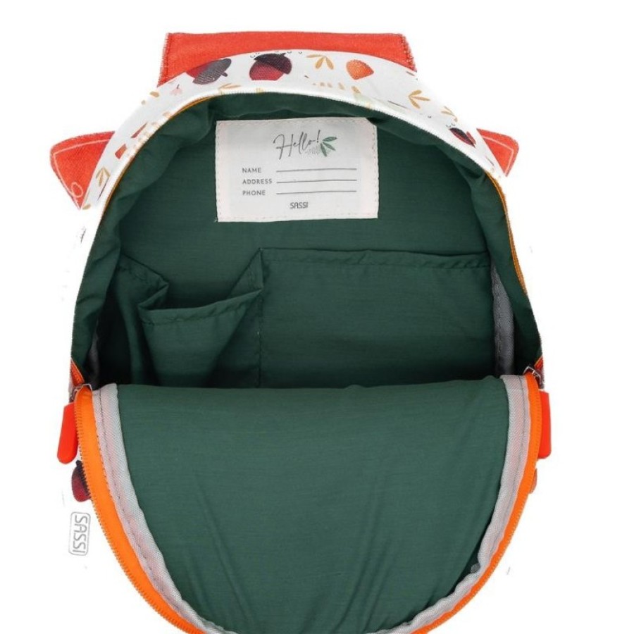 Sassi Παιδική Τσάντα Πλάτης Backpack Mini A5 Crunchy the Fox