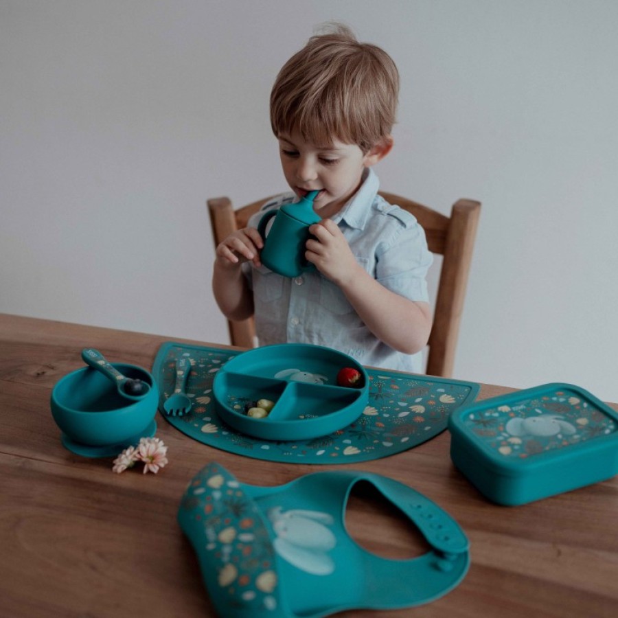 Sassi Lunch Box Παιδικό Δοχείο Φαγητού Σιλικόνης Chewy the Elephant 700ml
