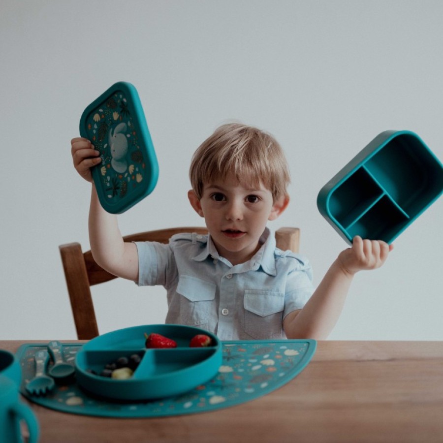 Sassi Lunch Box Παιδικό Δοχείο Φαγητού Σιλικόνης Chewy the Elephant 700ml