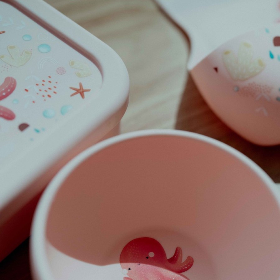 Sassi Lunch Box Παιδικό Δοχείο Φαγητού Σιλικόνης Slurpy the Octopus 700ml