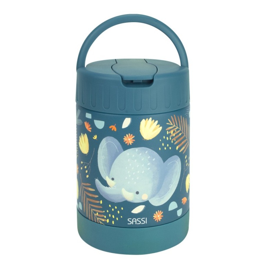 Sassi Παιδικό Θερμός Φαγητού Chewy the Elephant 350ml