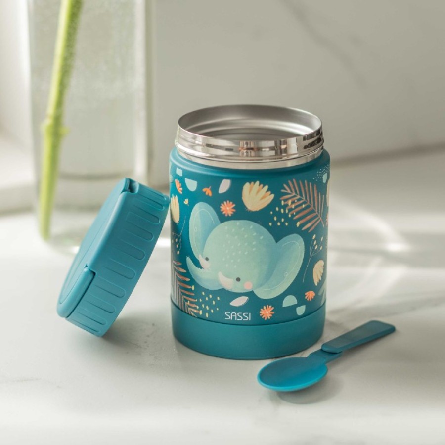 Sassi Παιδικό Θερμός Φαγητού Chewy the Elephant 350ml