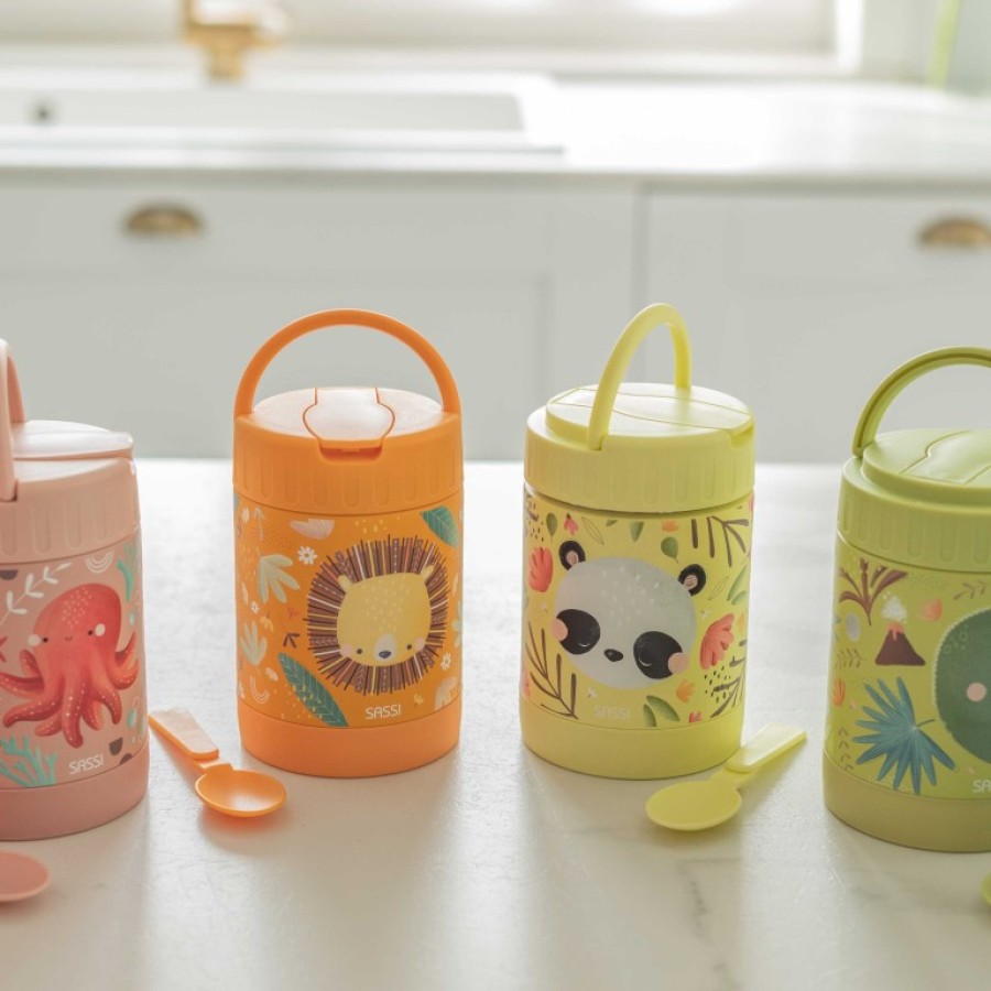 Sassi Παιδικό Θερμός Φαγητού Chompy the Lion 350ml