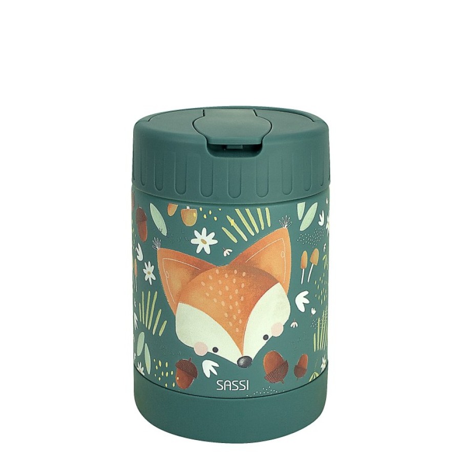 Sassi Παιδικό Θερμός Φαγητού Crunchy the Fox 350ml