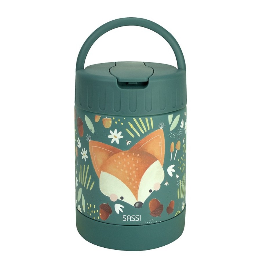Sassi Παιδικό Θερμός Φαγητού Crunchy the Fox 350ml