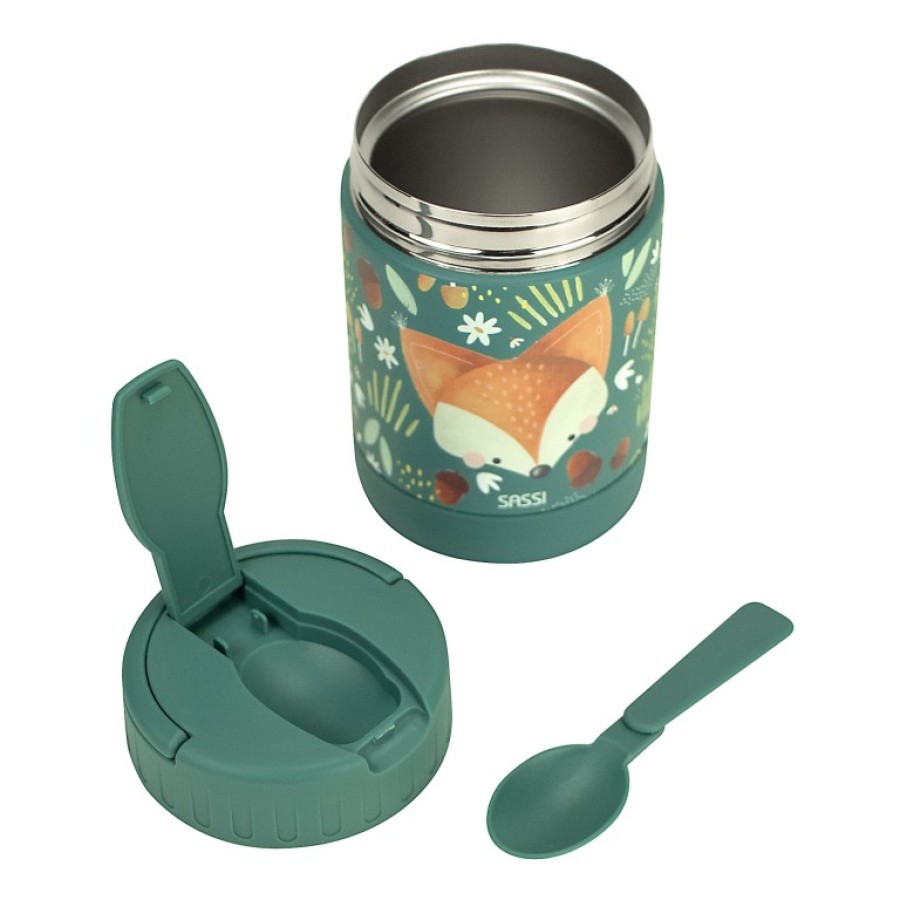 Sassi Παιδικό Θερμός Φαγητού Crunchy the Fox 350ml