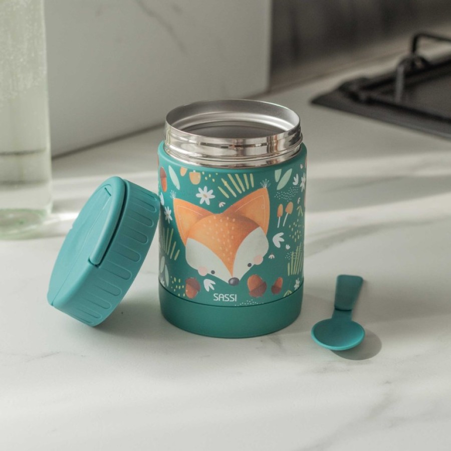 Sassi Παιδικό Θερμός Φαγητού Crunchy the Fox 350ml