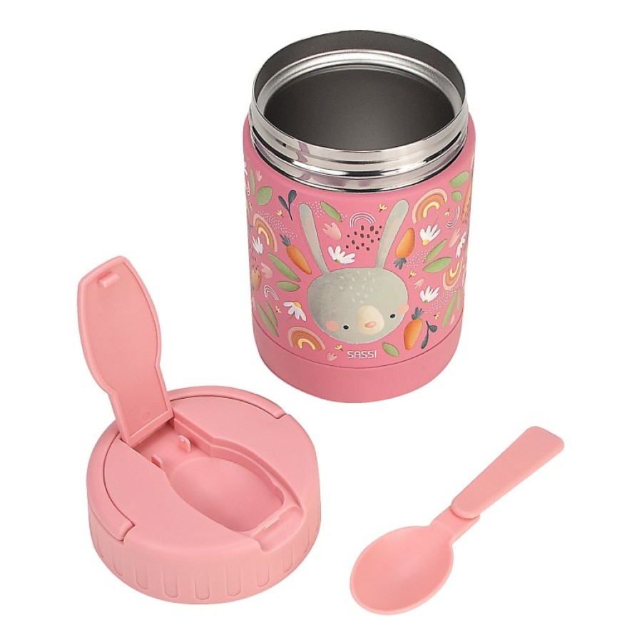 Sassi Παιδικό Θερμός Φαγητού Fluffy the Bunny 350ml
