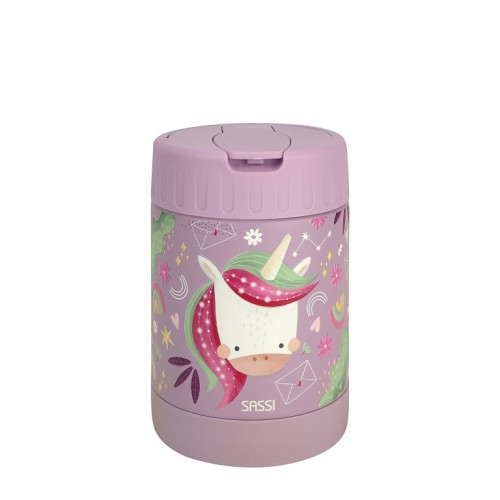 Sassi Παιδικό Θερμός Φαγητού Sparkly the Unicorn 350ml