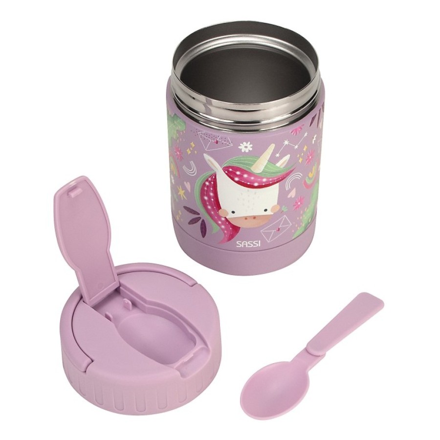 Sassi Παιδικό Θερμός Φαγητού Sparkly the Unicorn 350ml