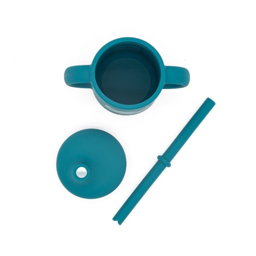 Sassi Ποτηράκι Εκμάθησης με Καλαμάκι Silicone Training Cup Chewy the Elephant