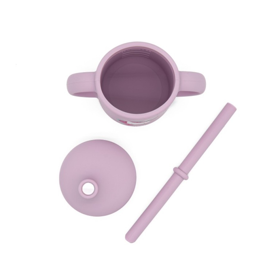 Sassi Ποτηράκι Εκμάθησης με Καλαμάκι Silicone Training Cup Sparkly the Unicorn