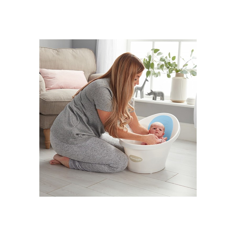 Πολυβραβευμένο Βρεφικό Μπανάκι Με Τάπα SHNUGGLE Bath Γκρι
