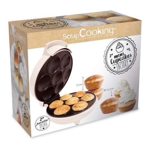 Scrap Cooking Συσκευή Παρασκευής Cupcake 7τχμ. Έτοιμα σε 4 Λεπτά