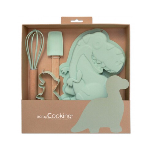 Scrap Cooking Σετ Ζαχαροπλαστικής για Παιδιά Δεινόσαυρος