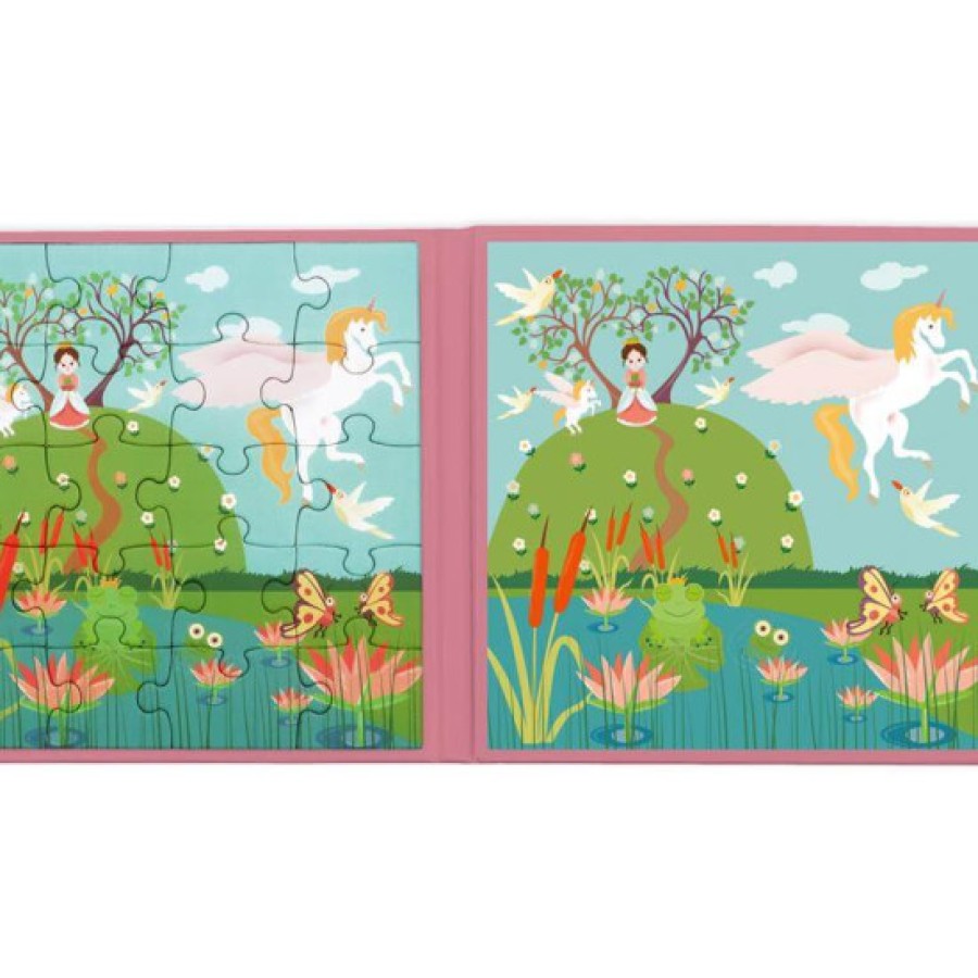 Scratch Μαγνητικό Βιβλίο - Παζλ Magnetic Puzzle Book To Go Princess