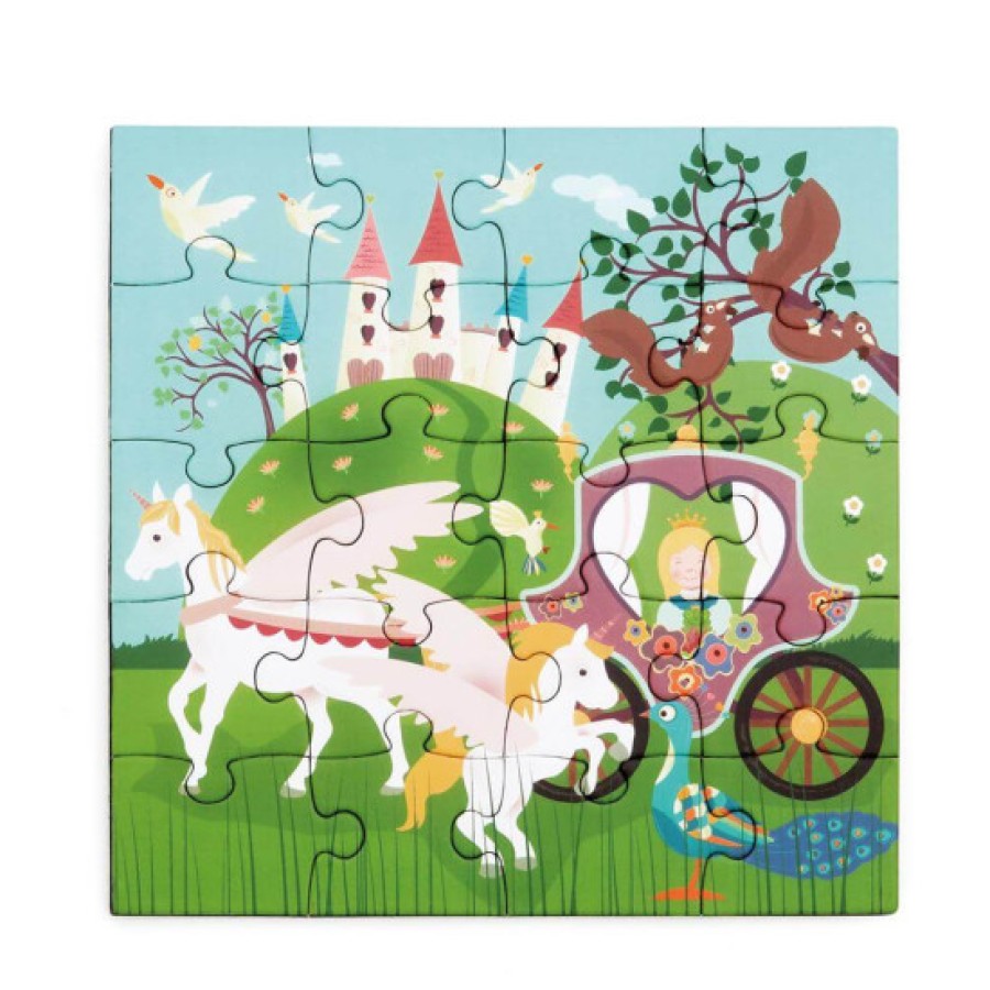 Scratch Μαγνητικό Βιβλίο - Παζλ Magnetic Puzzle Book To Go Princess
