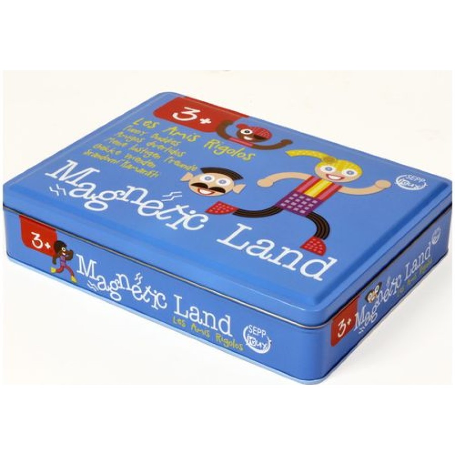 Sepp Jeux Μαγνητικό Παιχνίδι Magnetic Land Funny Buddies Les Amis Rigolo