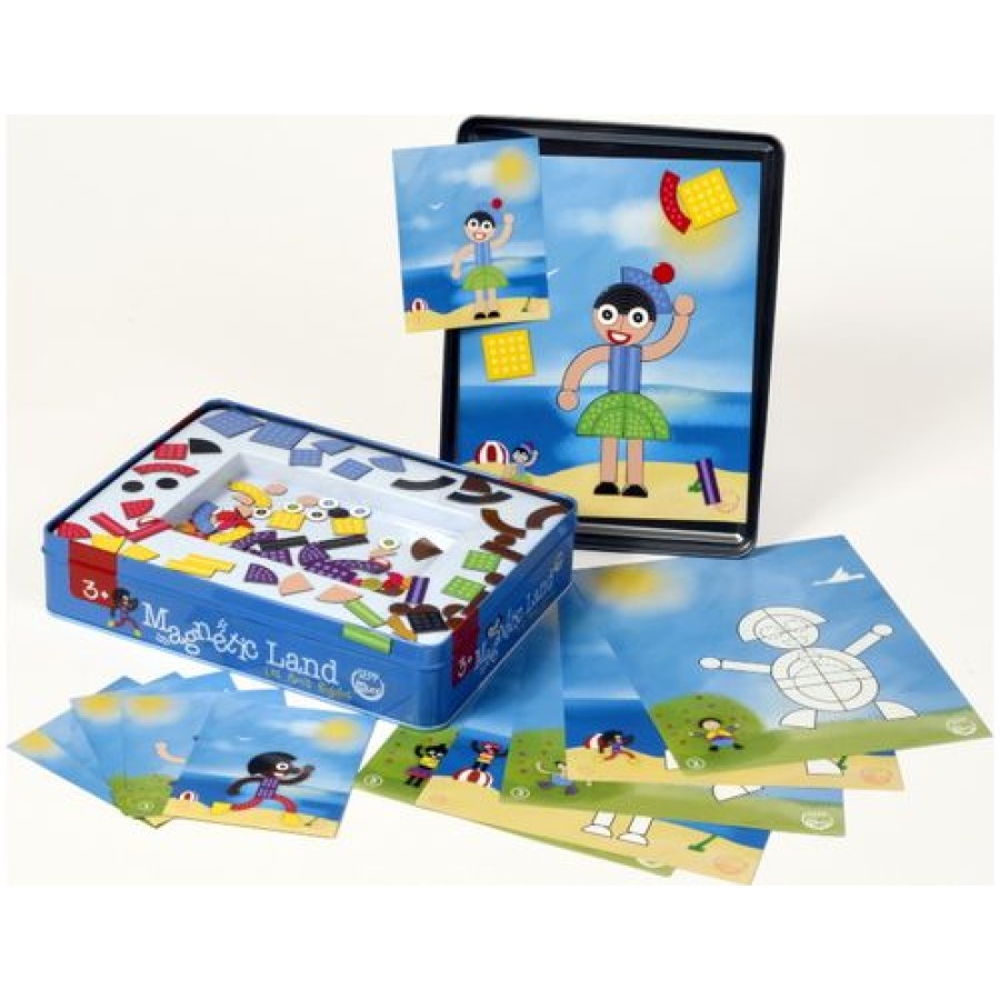 Sepp Jeux Μαγνητικό Παιχνίδι Magnetic Land Funny Buddies Les Amis Rigolo