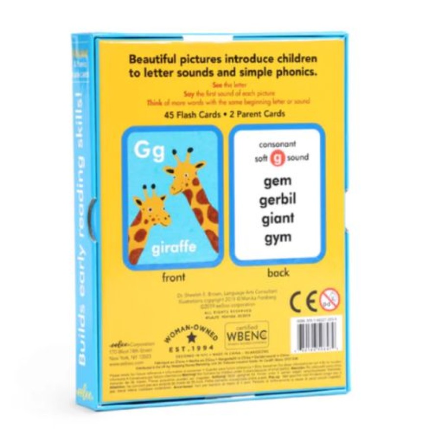 EeBoo Εκπαιδευτικό Παιχνίδι με Κάρτες Flash Cards Alphabet And Phonics