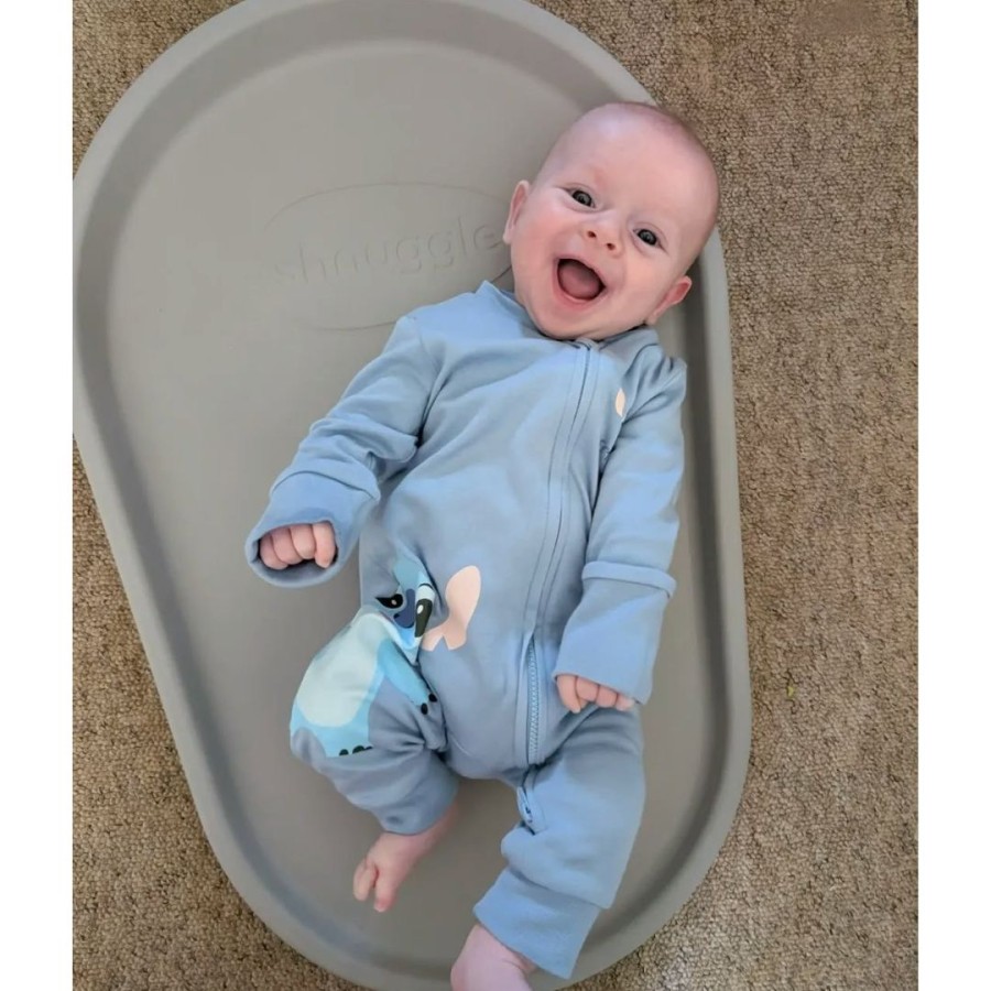 Shnuggle Αλλαξιέρα από Αφρώδες Υλικό με Κλίση για Παλλινδρόμηση Γκρι