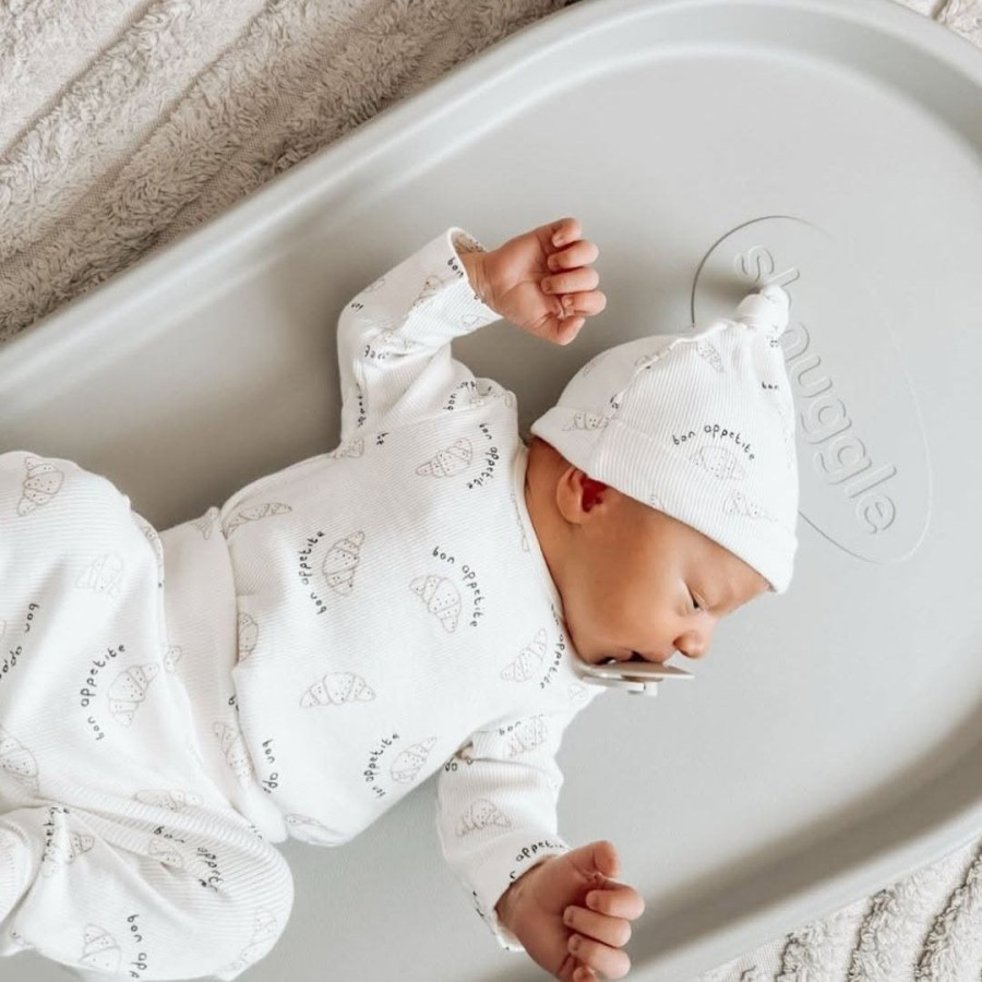 Shnuggle Αλλαξιέρα από Αφρώδες Υλικό με Κλίση για Παλλινδρόμηση Γκρι