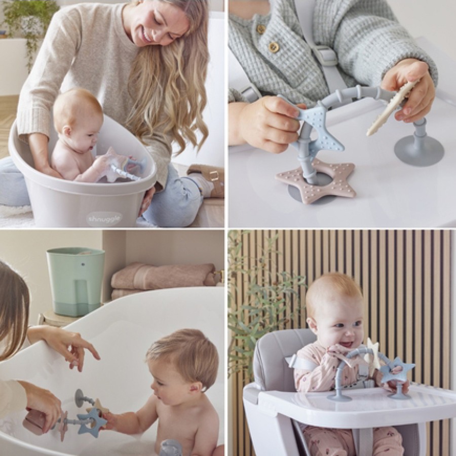 Shnuggle Αισθητηριακό Παιχνίδι με Βεντούζα και Μασητικά